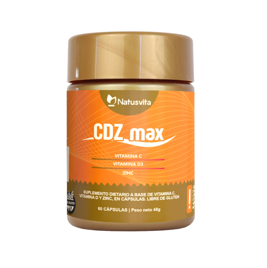 CDZ Max: Vitamina C + D3 + Zinc