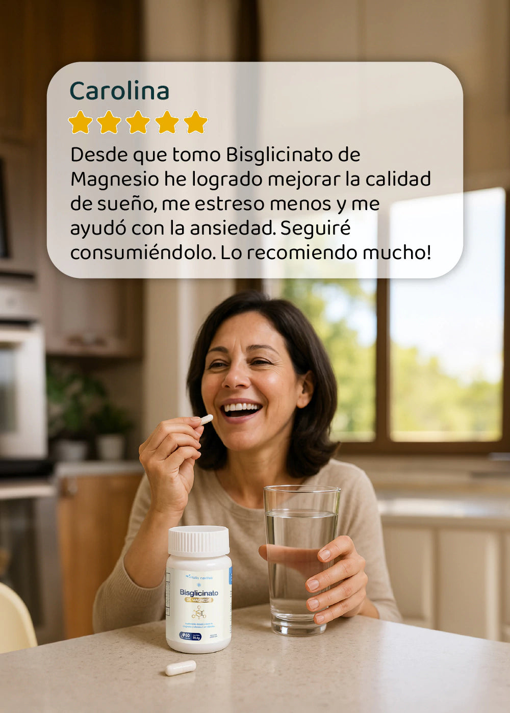 Bisglicinato de Magnesio - Vitalis Navitas