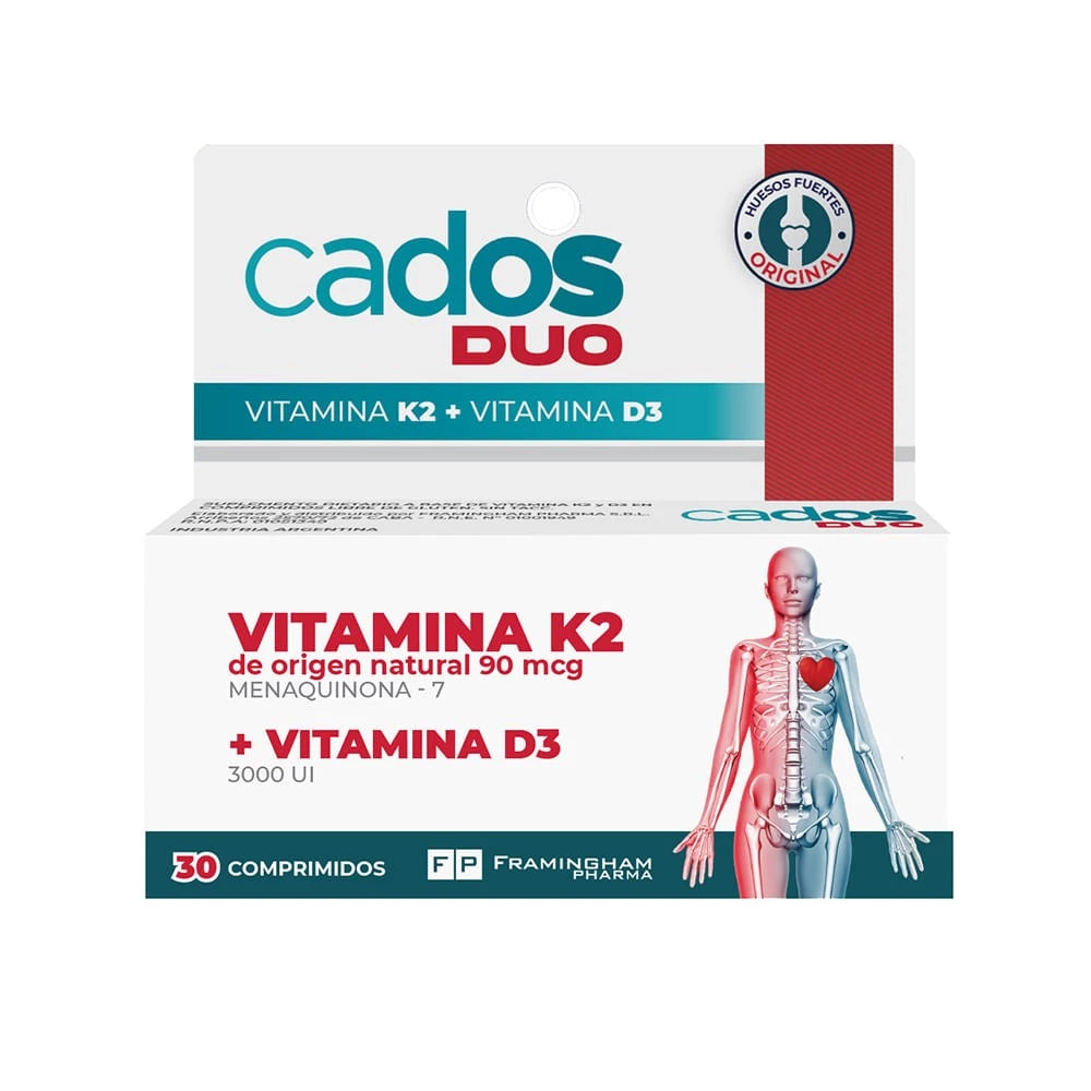 Vitamina D3 + K2 - Cados Framingham